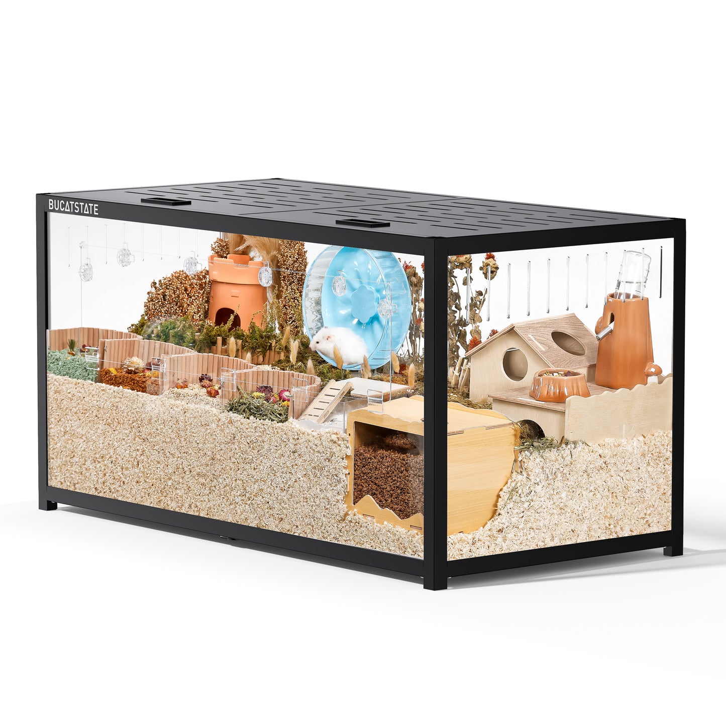BUCATSTATE Metal Small Animal Cage 3.0 (100cm & 120cm)
