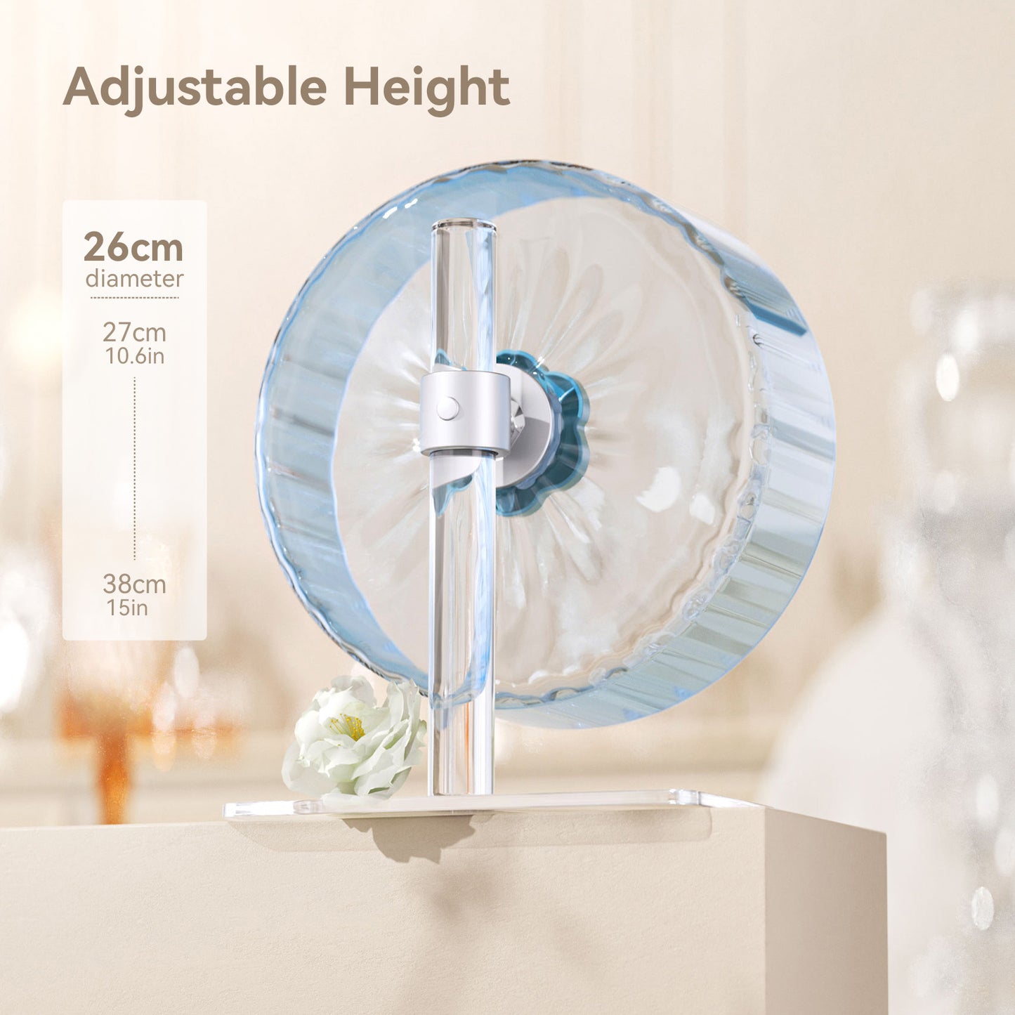 BUCATSTATE Super-Silent Hamster Wheel (Starlight-2.0)