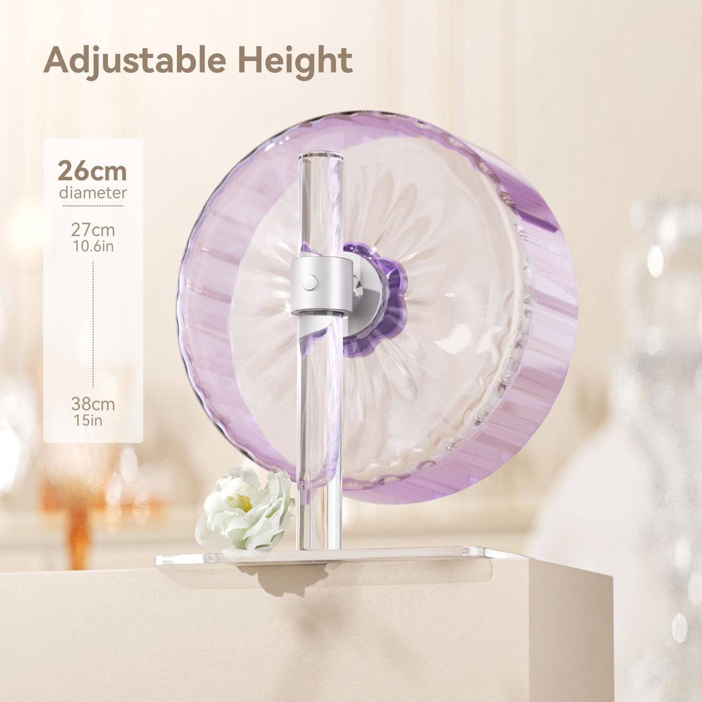BUCATSTATE Super-Silent Hamster Wheel (Starlight-2.0)