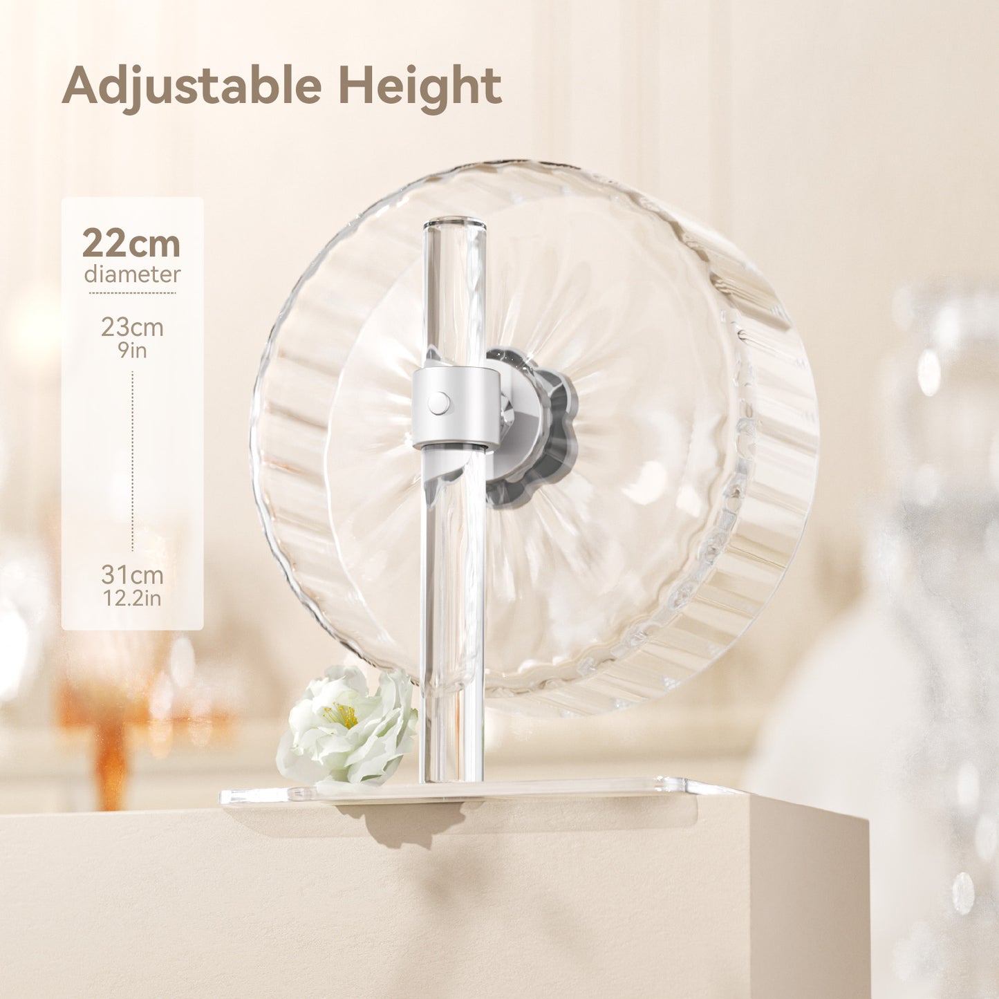 BUCATSTATE Super-Silent Hamster Wheel (Starlight-2.0)