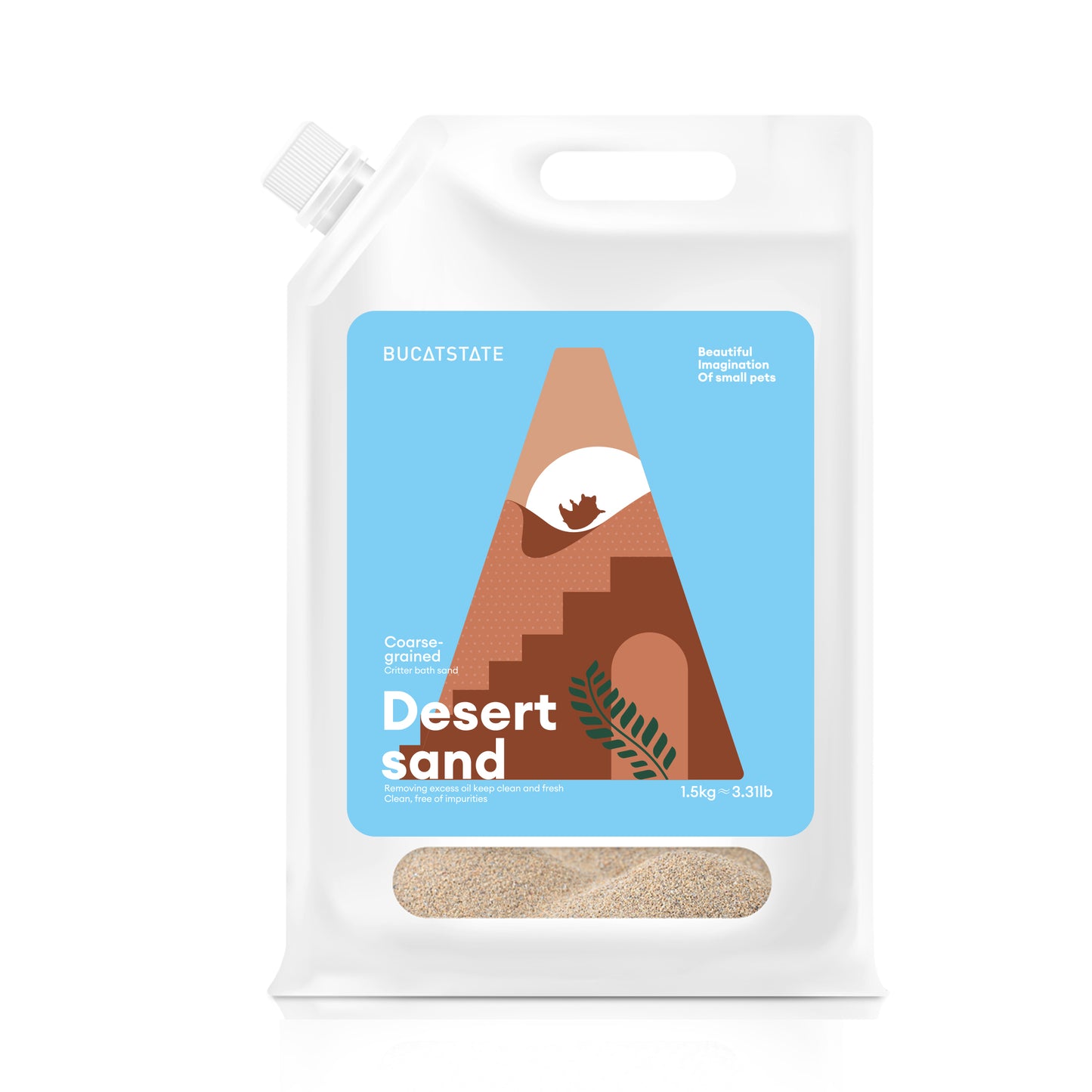 BUCATSTATE Hamster Bath Sand