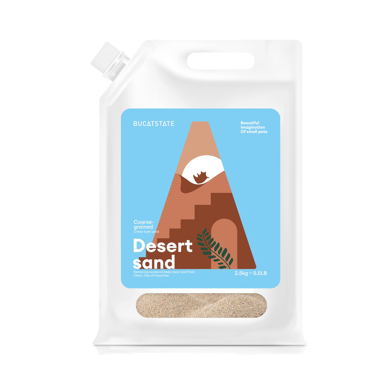 BUCATSTATE Hamster Bath Sand