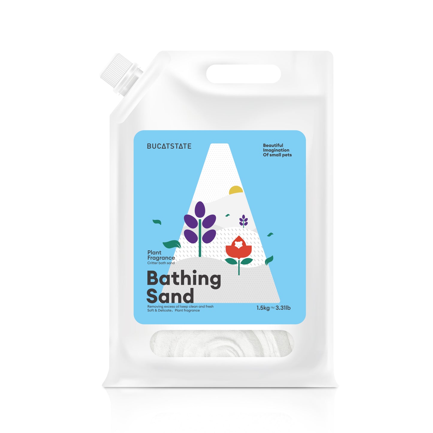BUCATSTATE Hamster Bath Sand