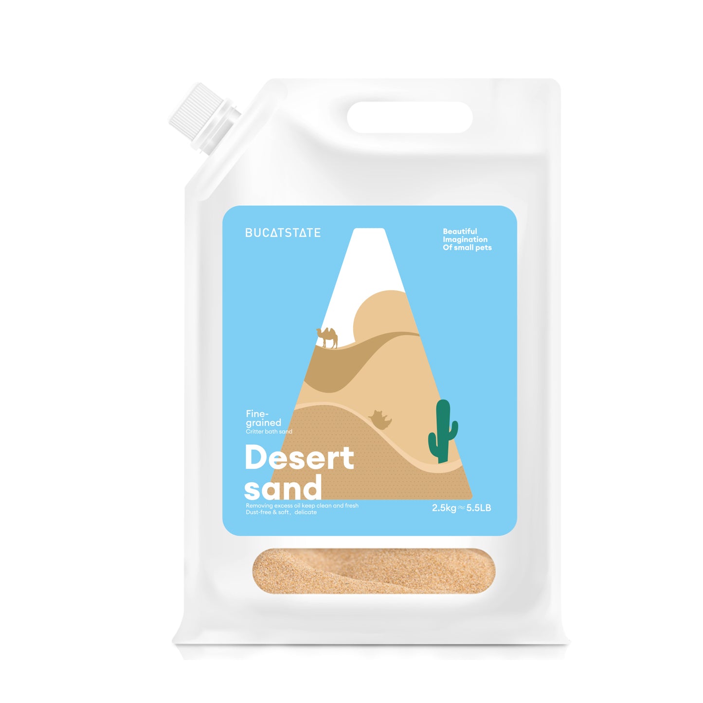 BUCATSTATE Hamster Bath Sand