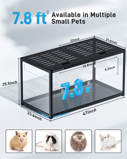 BUCATSTATE Metal Small Animal Cage 3.0 (100cm & 120cm）