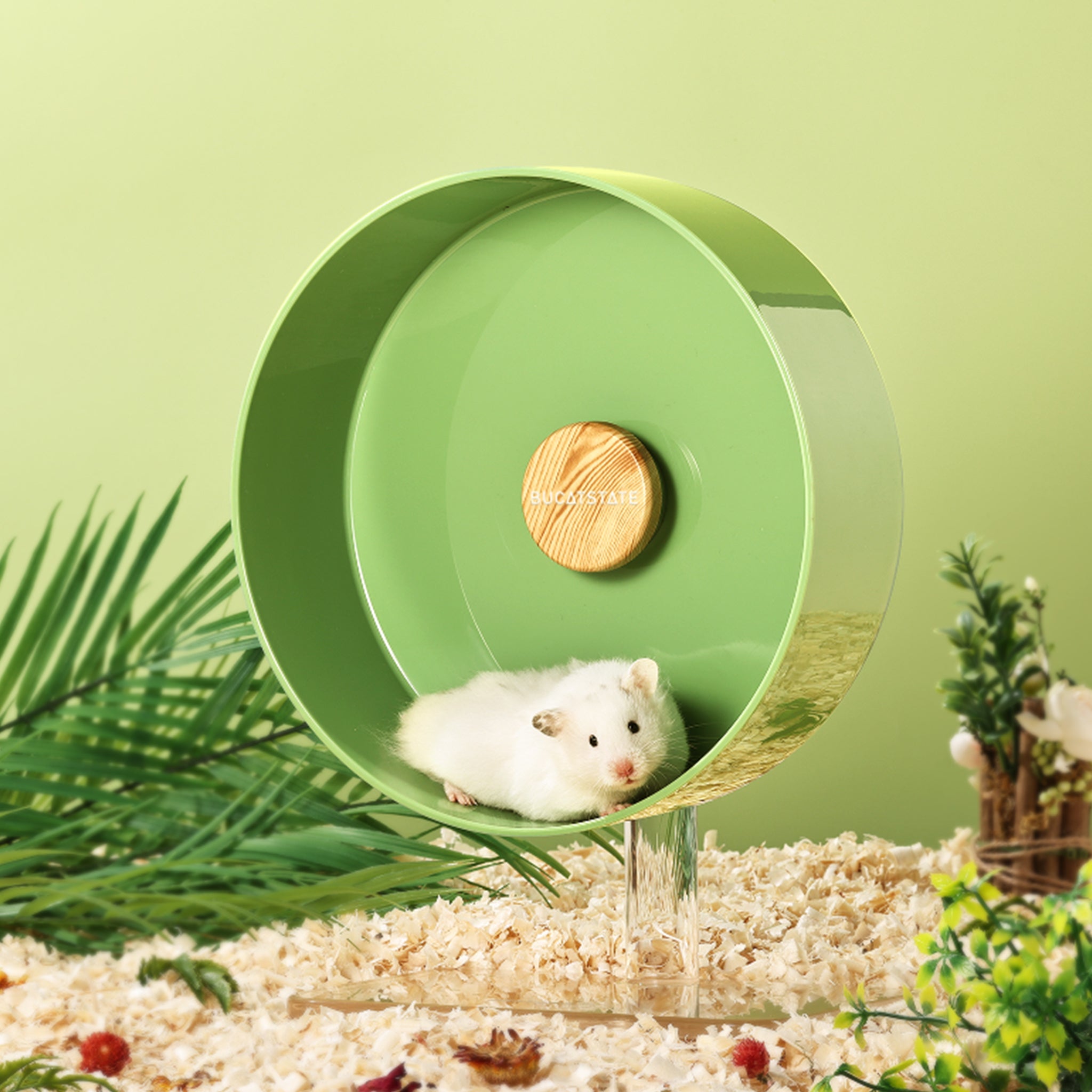 Wheel Size Squeaky Hamster Wheel Meric Silent Spinner Wheel For